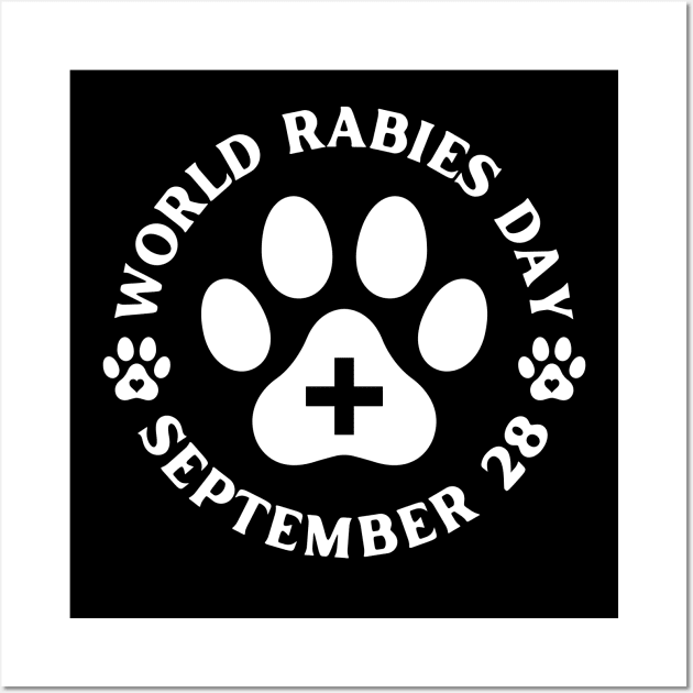 World Rabies Day September 28 Wall Art by starryskin